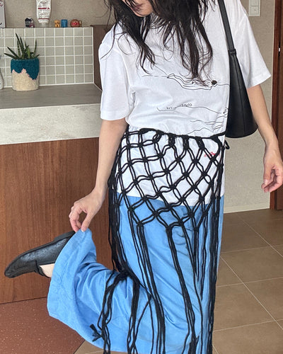 スイミングプリントTシャツ UU0056