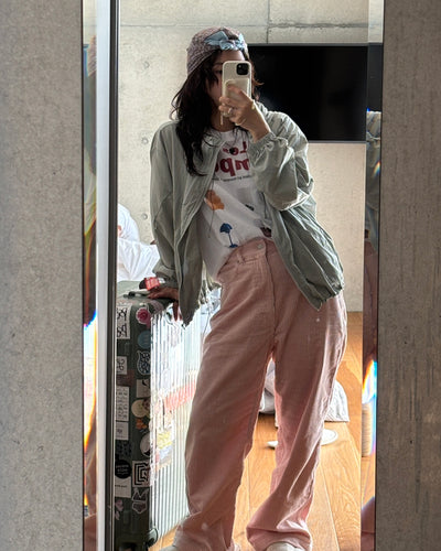 ランプデザインプリントTシャツ UU0059