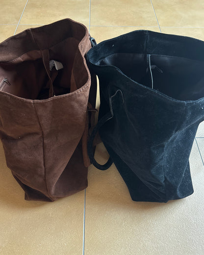 フェイクスウェードコードトートバッグ UU0070