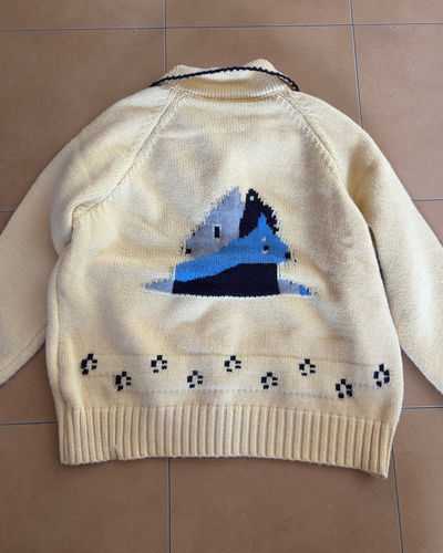 ノルディックジャカードカーディガン UU0090