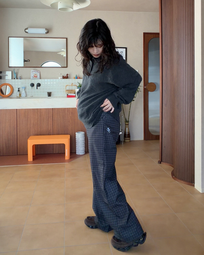 リラックススタイルチェックパンツ UU0103