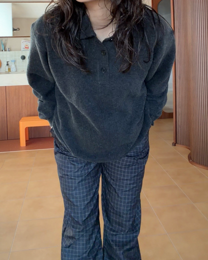 リラックススタイルチェックパンツ UU0103