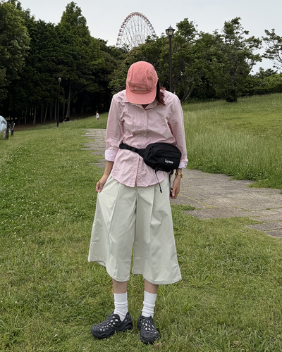タックワイドハーフパンツ WF0012