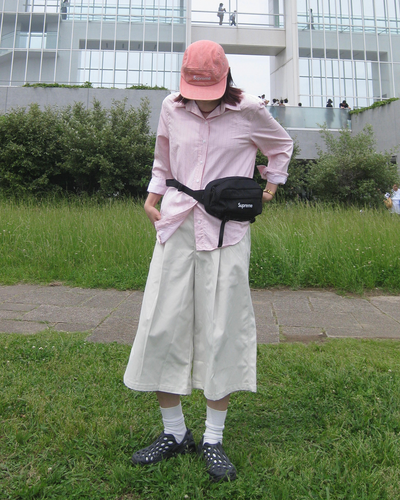タックワイドハーフパンツ WF0012