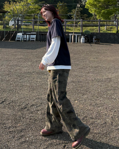 迷彩ストレートパンツ WF0047 – YOLO（ヨロ）｜ファッション通販