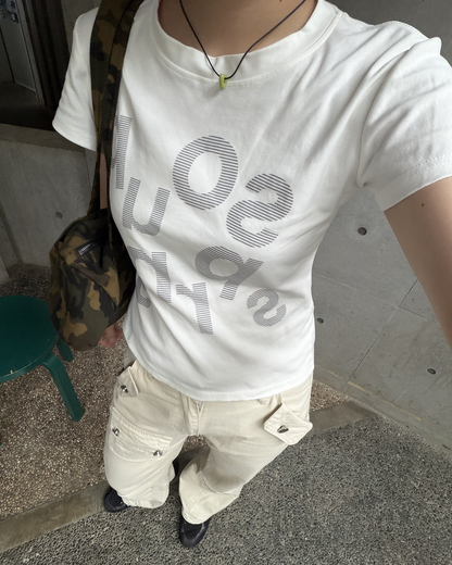 エンボスロゴベビーTシャツ WF0060