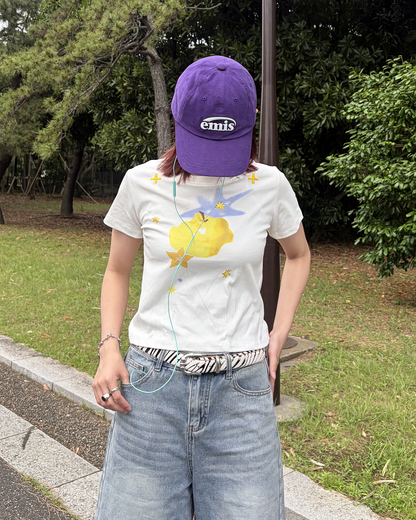 フルーツマルチプリントTシャツ WF0069