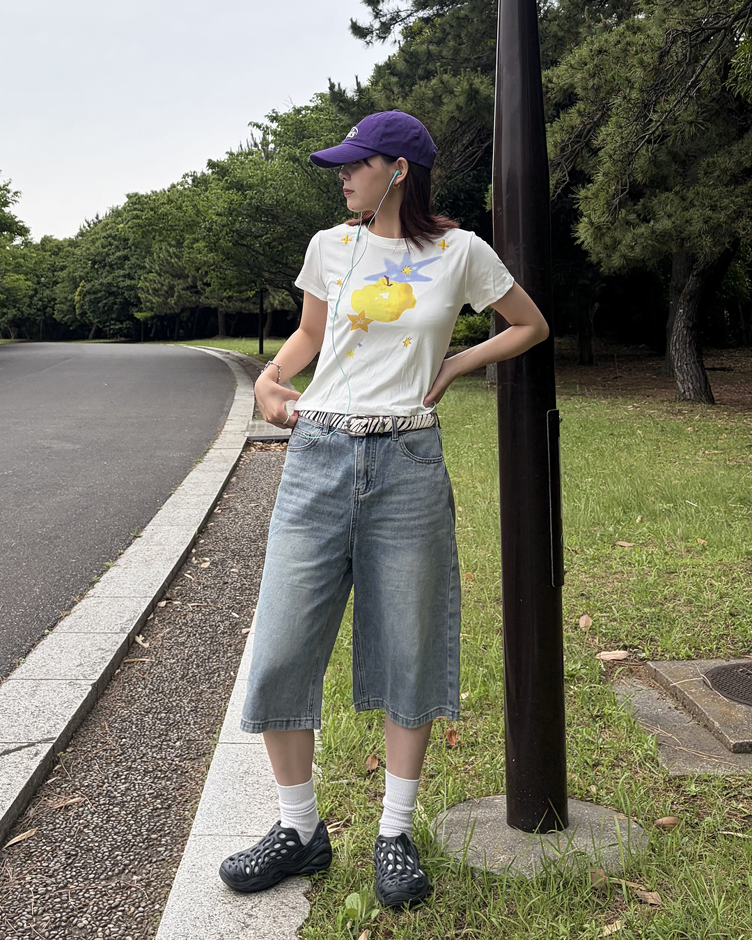 フルーツマルチプリントTシャツ WF0069