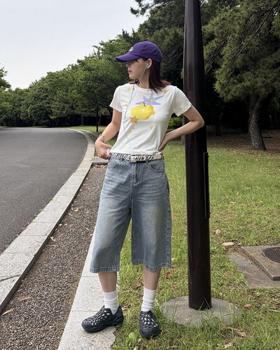 フルーツマルチプリントTシャツ WF0069
