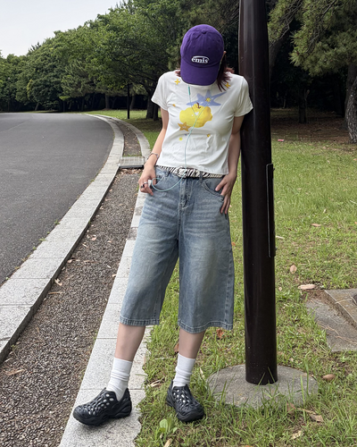 フルーツマルチプリントTシャツ WF0069