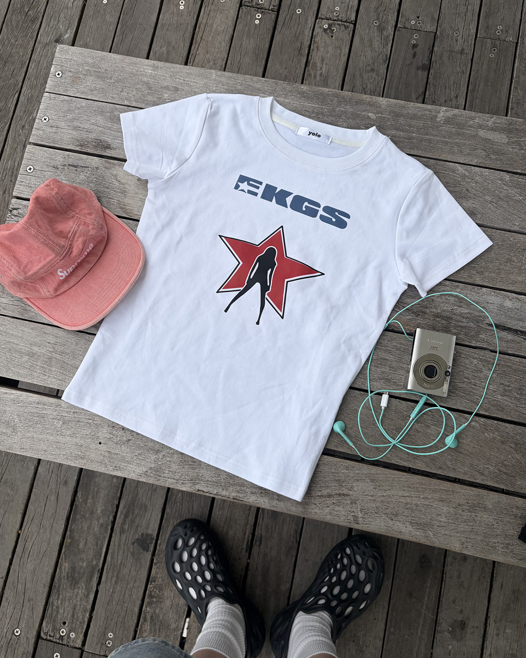 スターロゴピチTシャツ WF0070