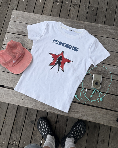スターロゴピチTシャツ WF0070