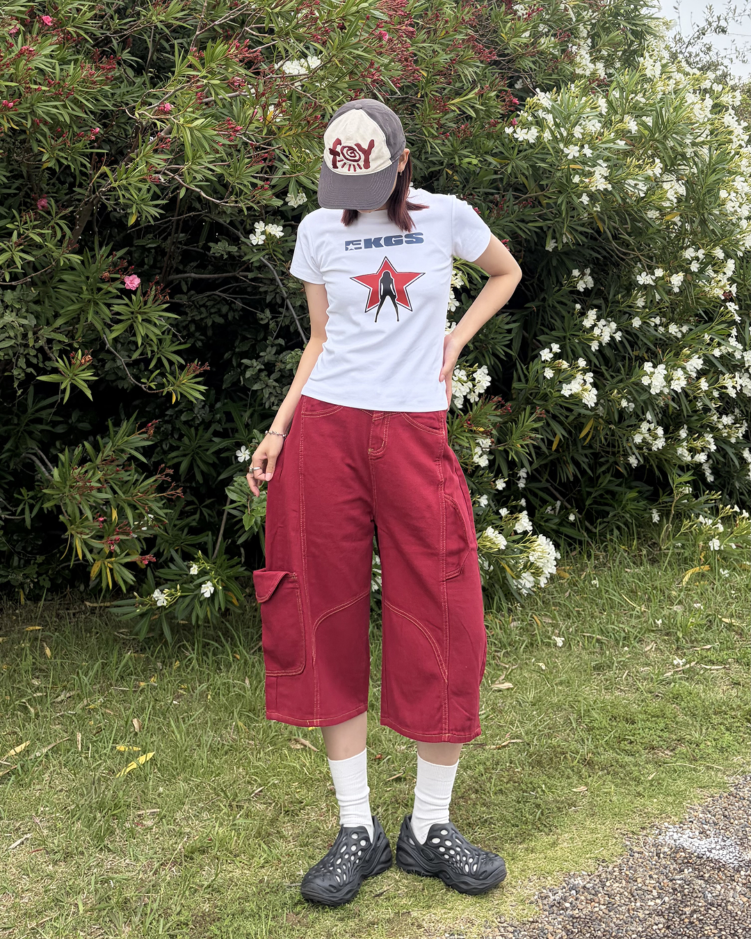 スターロゴピチTシャツ WF0070