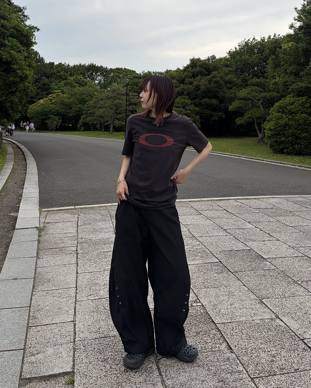 スタッズバルーンデニムパンツ WF0071