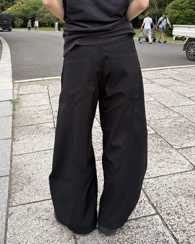 スタッズバルーンデニムパンツ WF0071