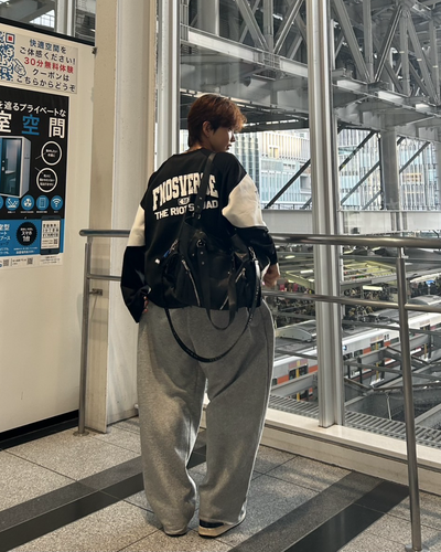 フロントタックスウェットパンツ WG0007