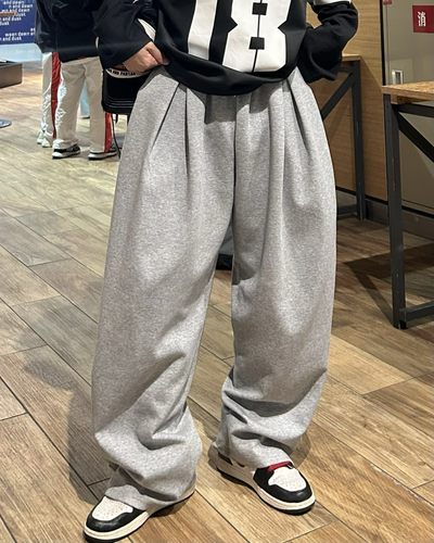 フロントタックスウェットパンツ WG0007