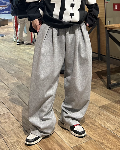 フロントタックスウェットパンツ WG0007