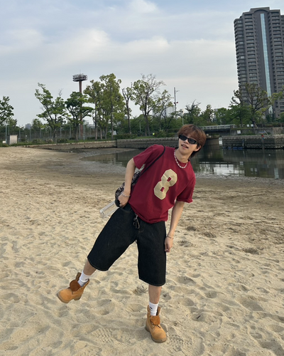【即納】ナンバーロゴユニフォームTシャツ WG0009