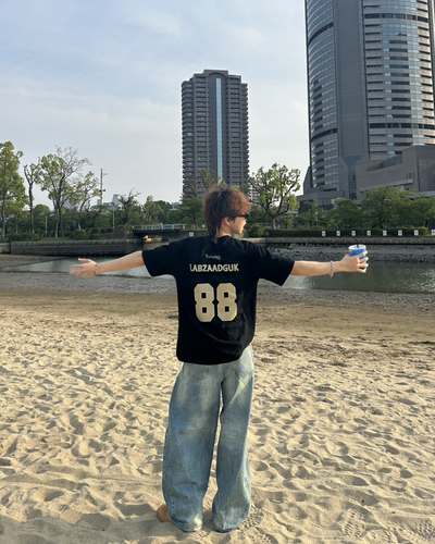 【即納】ナンバーロゴユニフォームTシャツ WG0009
