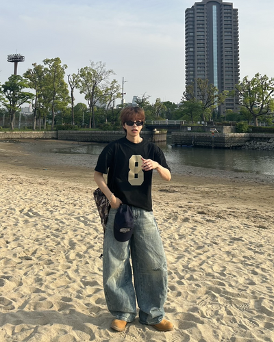 【即納】ナンバーロゴユニフォームTシャツ WG0009