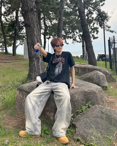 フロントプリントTシャツ WG0014
