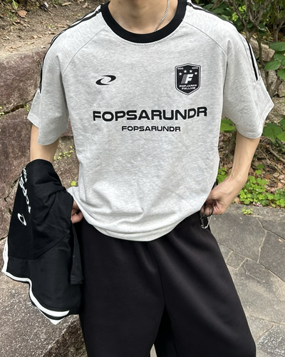 【即納】バイカラーユニフォームTシャツ WG0068