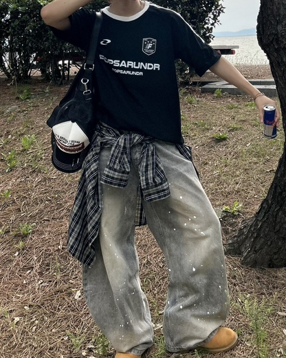 バイカラーユニフォームTシャツ WG0068