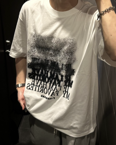 【即納】グラデーションフォントTシャツ WG0122