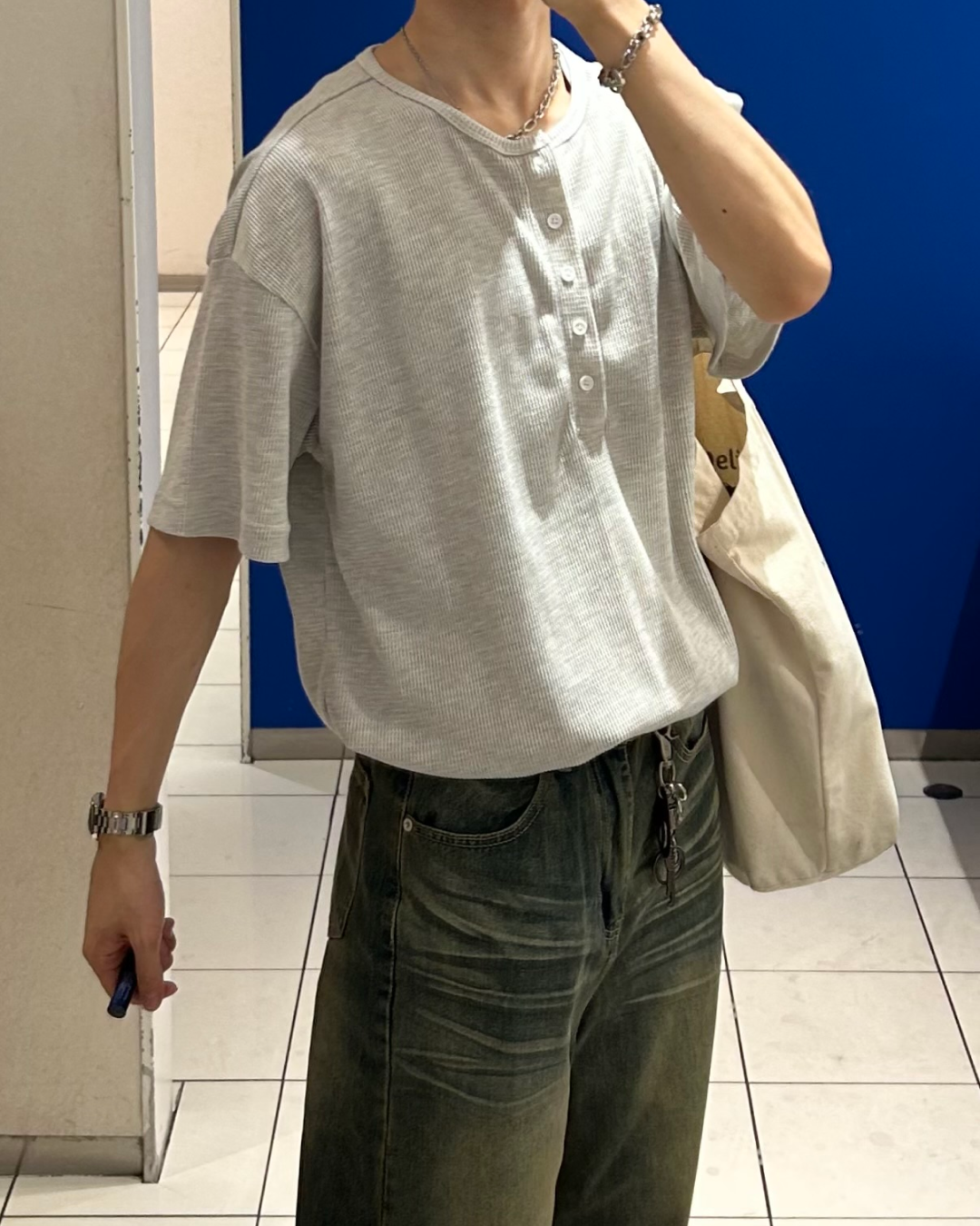 ヘンリーネックサーマルTシャツ WG0138 – YOLO（ヨロ