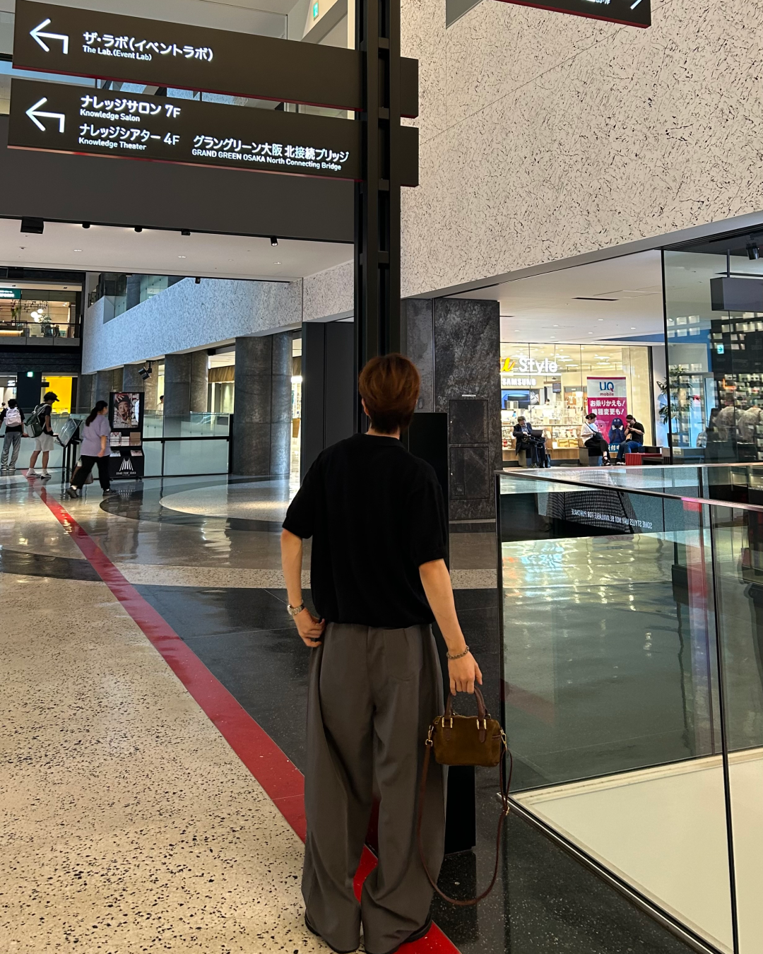 フロントタックストレートスラックス WG0143