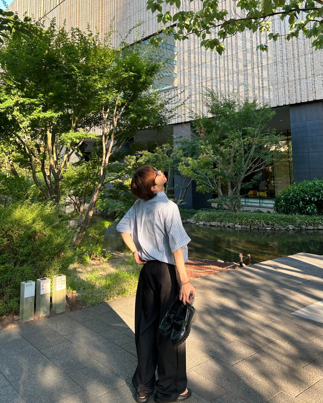 フロントタックストレートスラックス WG0143