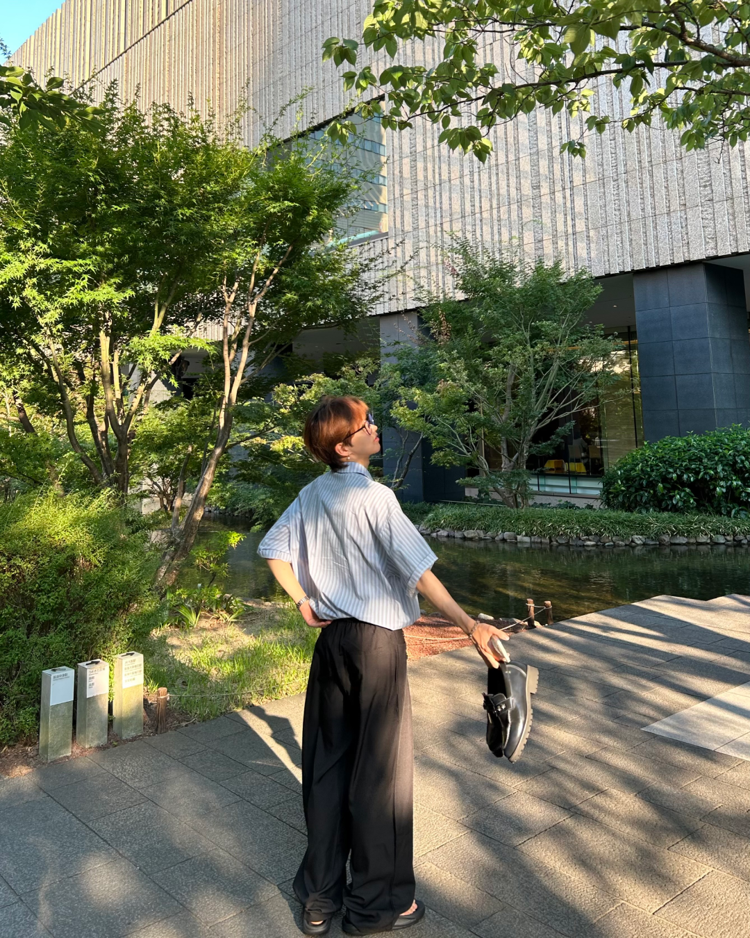 フロントタックストレートスラックス WG0143