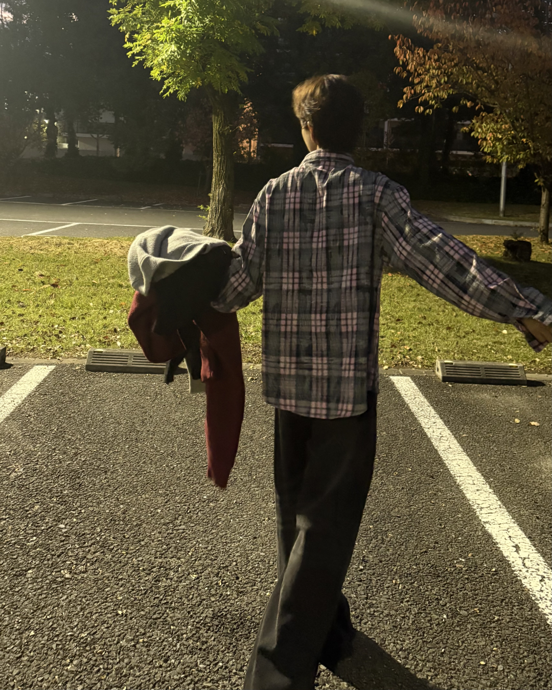 ピンクレトロチェックシャツ WG0165