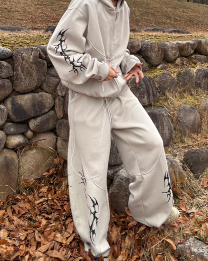 【即納】ヴィンテージ加工スウェットセットアップ(上下別売り) WG5002