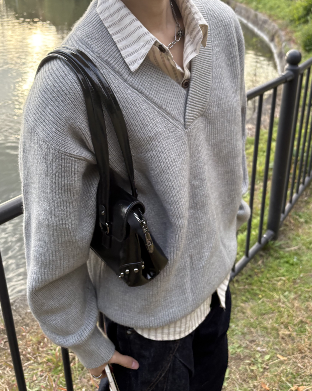 スタッズショルダーバッグ WG0205