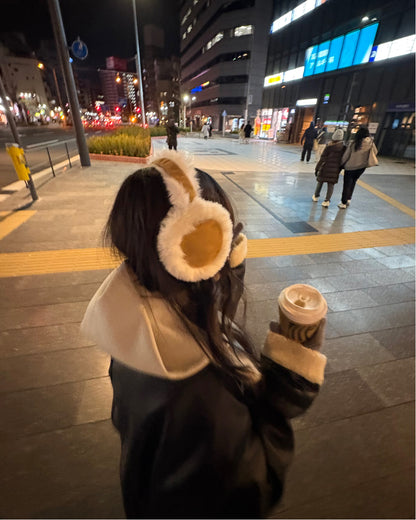 フェイクファーイヤーマフラー WG0238