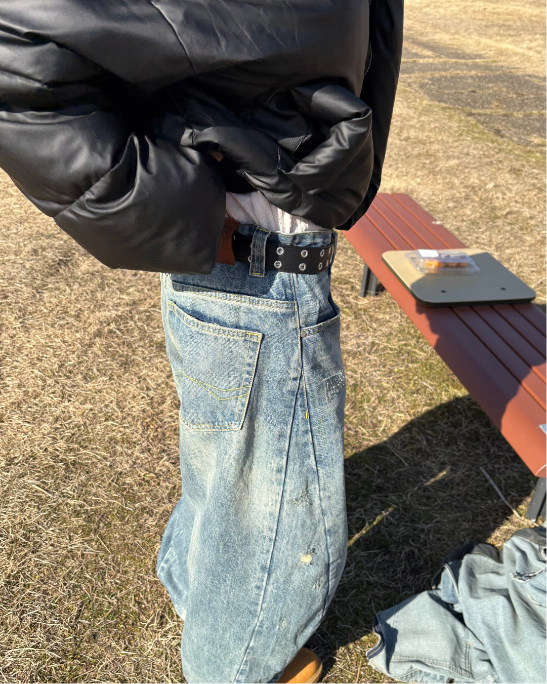 ハトメデザインワイドベルト WG0297