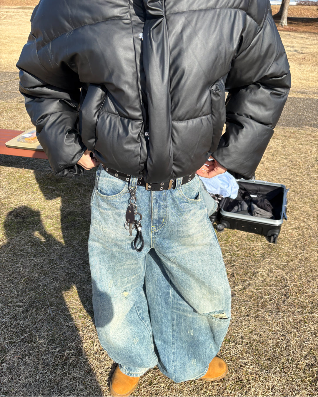 ハトメデザインワイドベルト WG0297