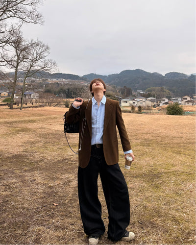ミニマルストライプシャツ WG0301
