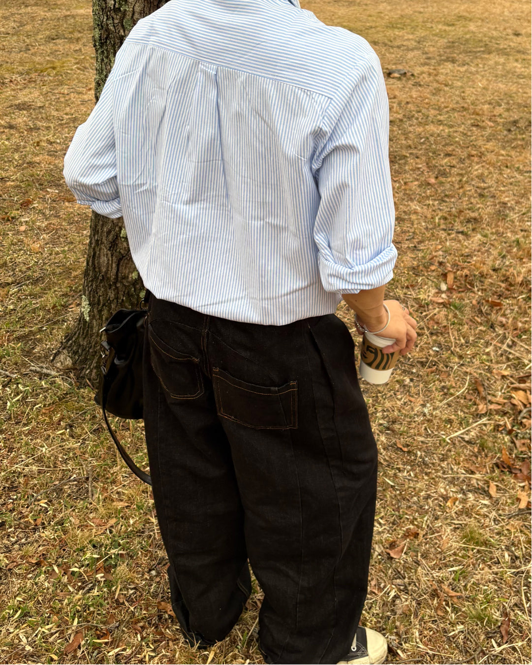 【一部即納】ミニマルストライプシャツ WG0301