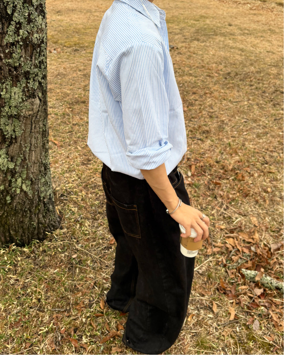 【一部即納】ミニマルストライプシャツ WG0301