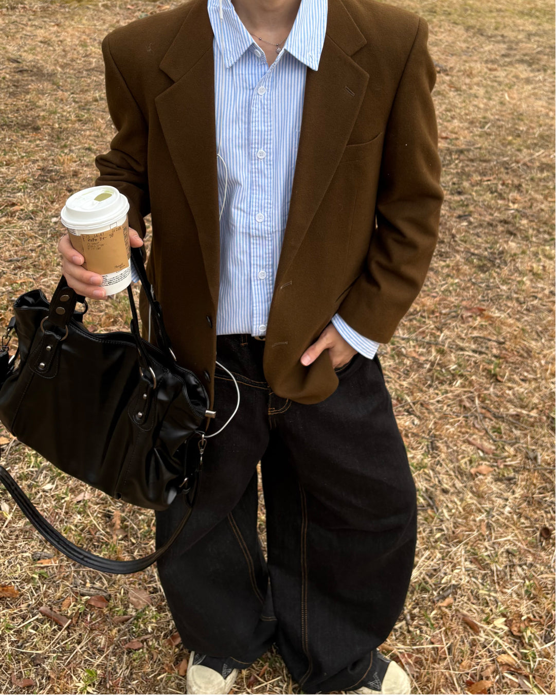 【一部即納】ミニマルストライプシャツ WG0301