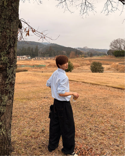 【一部即納】ミニマルストライプシャツ WG0301