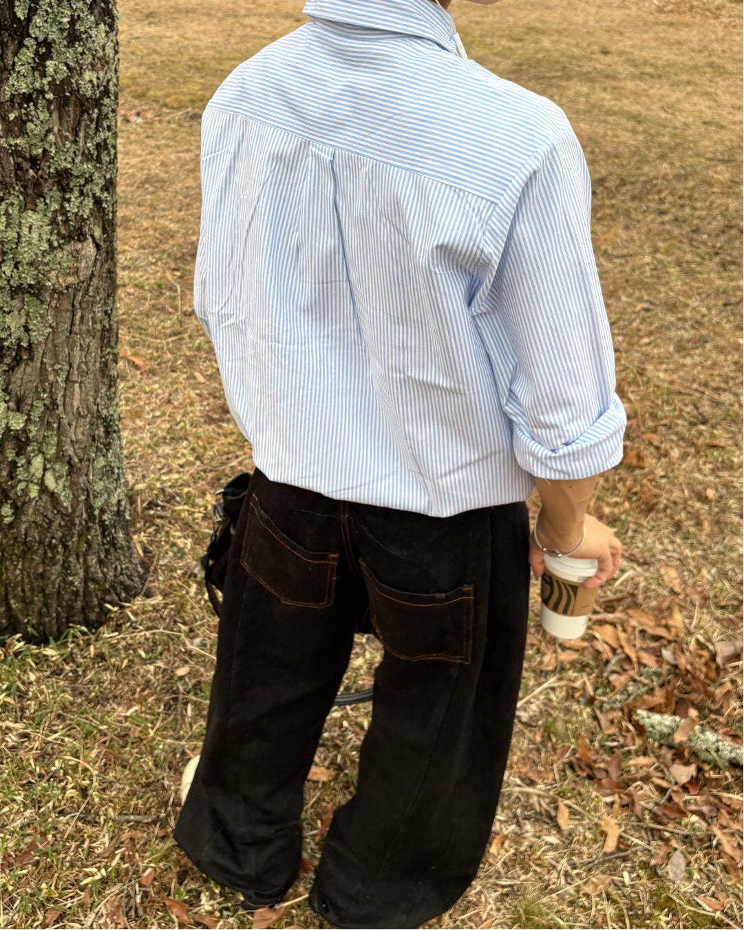 【一部即納】ミニマルストライプシャツ WG0301