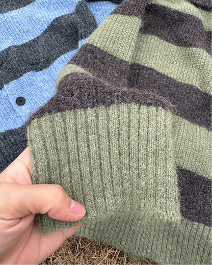 シャギーボーダーカーディガン WG0315