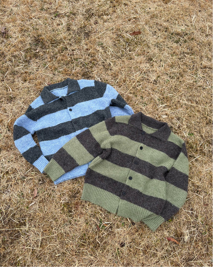 シャギーボーダーカーディガン WG0315