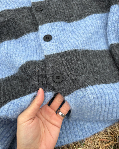 シャギーボーダーカーディガン WG0315