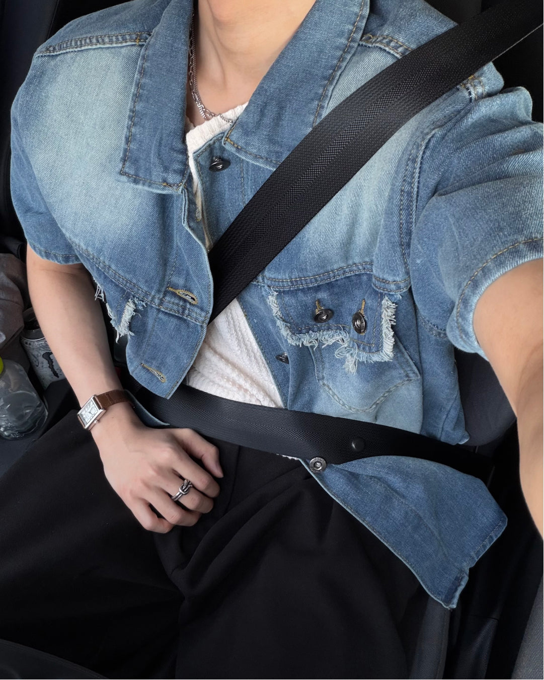 カットオフスリーブポケットシャツ WG0331