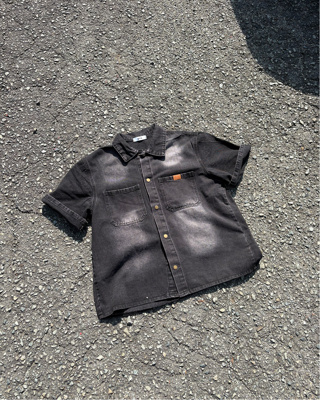 フェードウォッシュデニムルーズシャツ WG0332